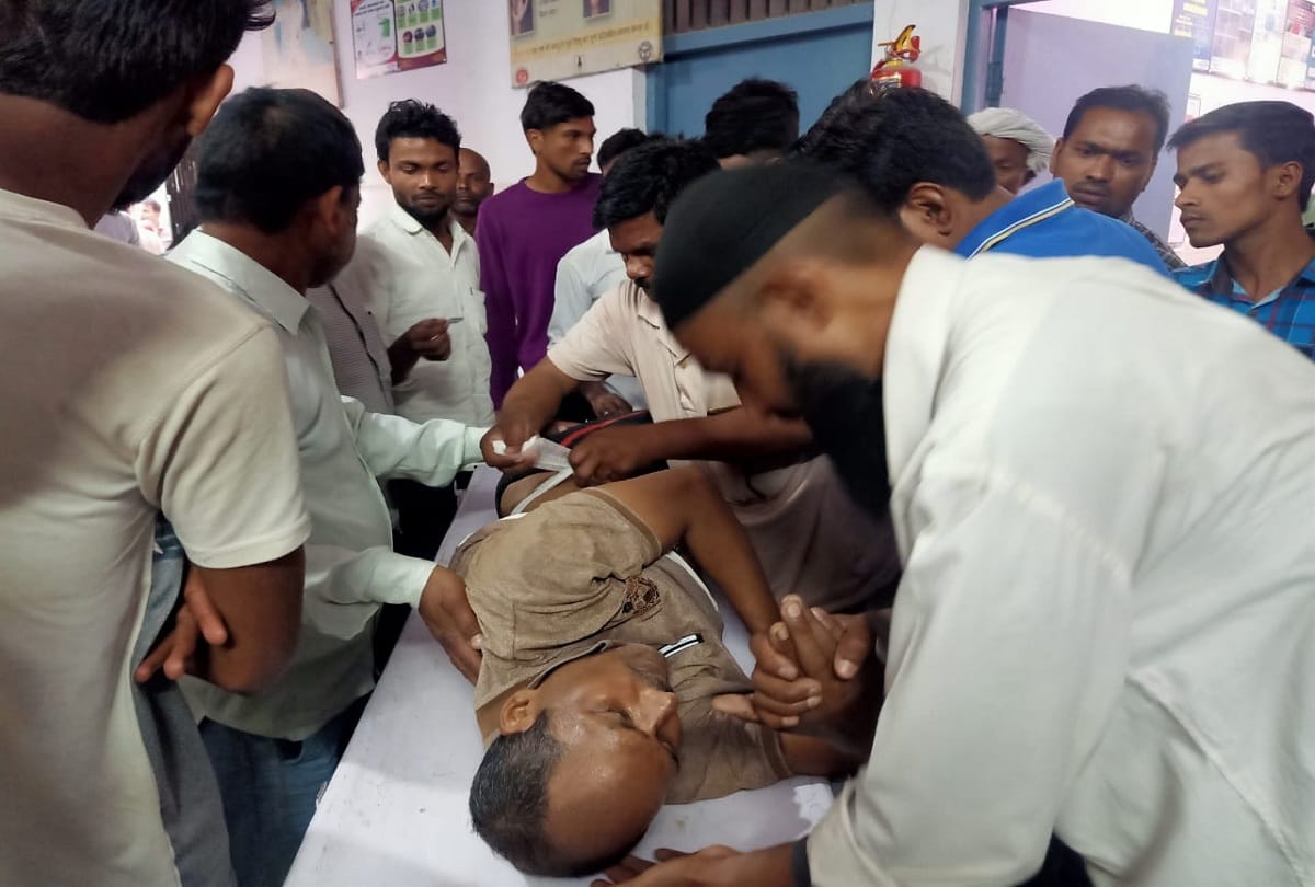 shot by gun to gold businessman
