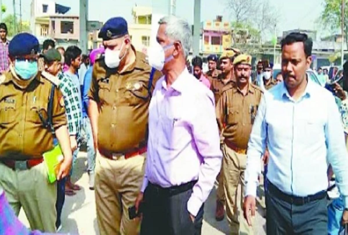 Bullets in the battle of supremacy, BJP District President and supporters leave the car and run away