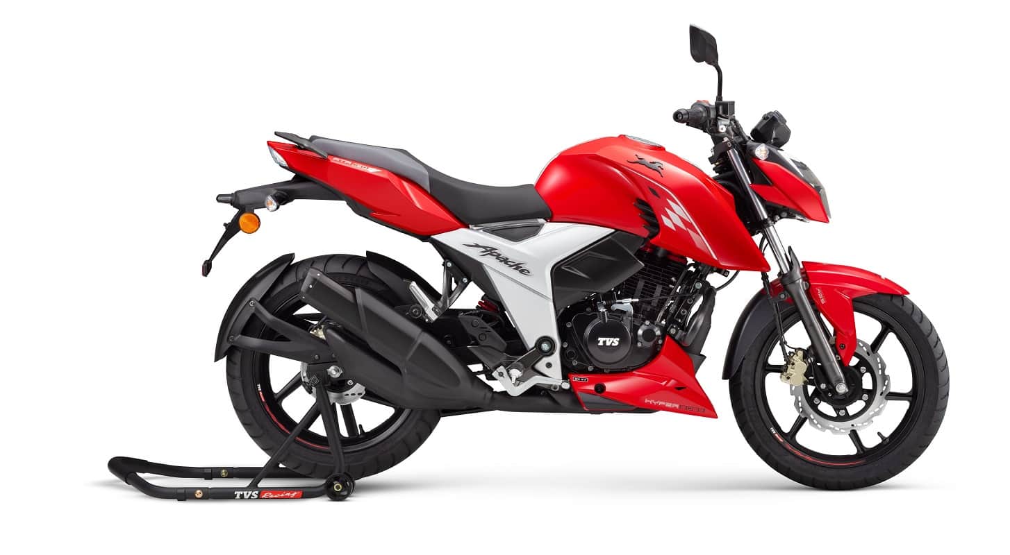 2023 TVS Apache RTR 160 4V Special Edition launched in India Know Price Features Specs News in Hindi