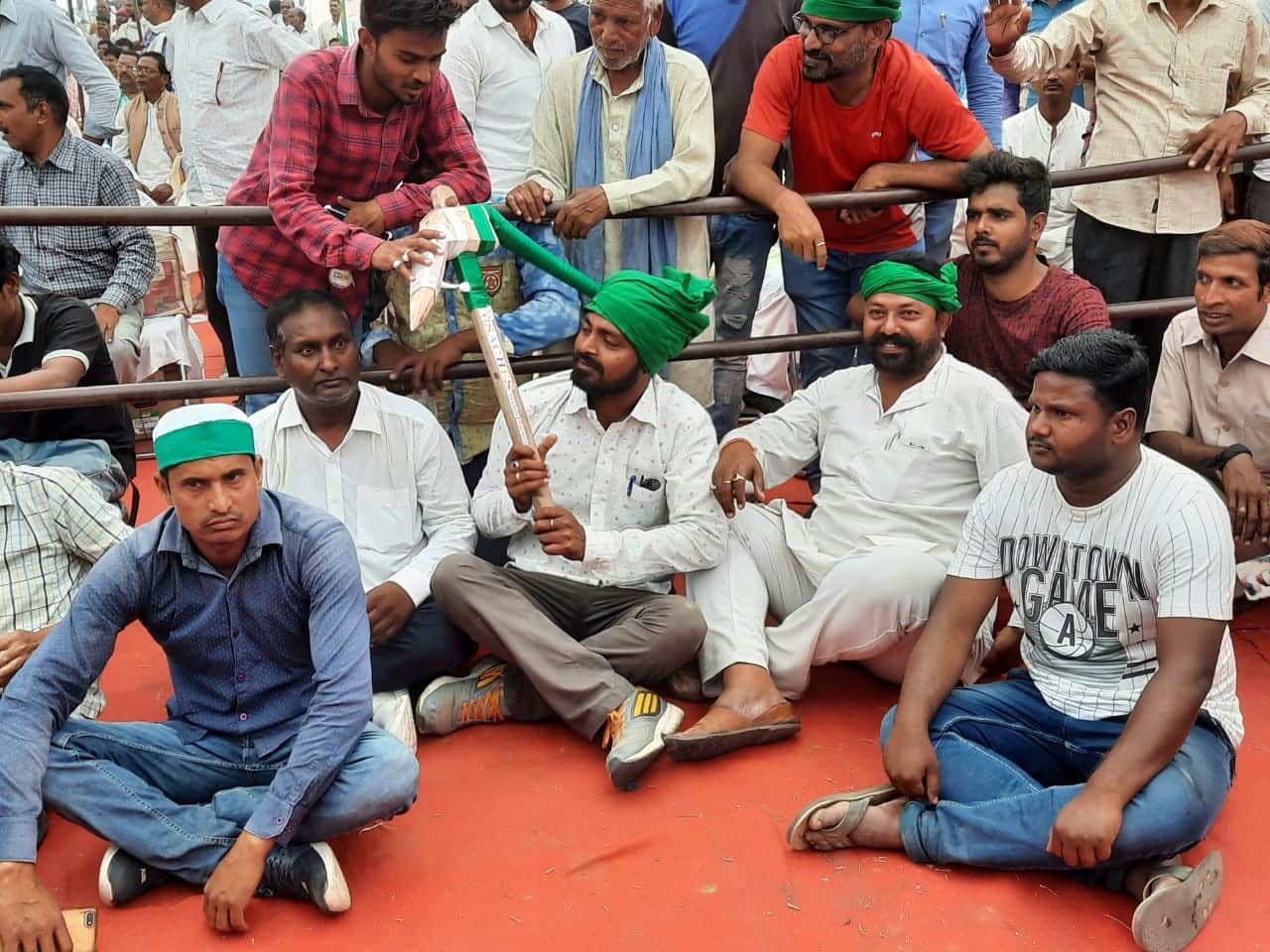 Rakesh Tikait attacked on central government in first farmer mahapanchayat in Ballia