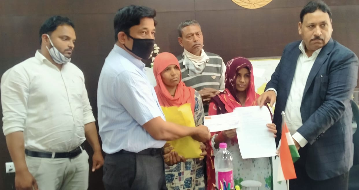 Binder murder case: Financial assistance of one million rupees handed over to wife