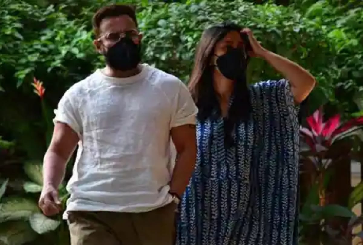 Saif Ali Khan and Kareena Kapoor Khan first public appearance together after second baby birth
