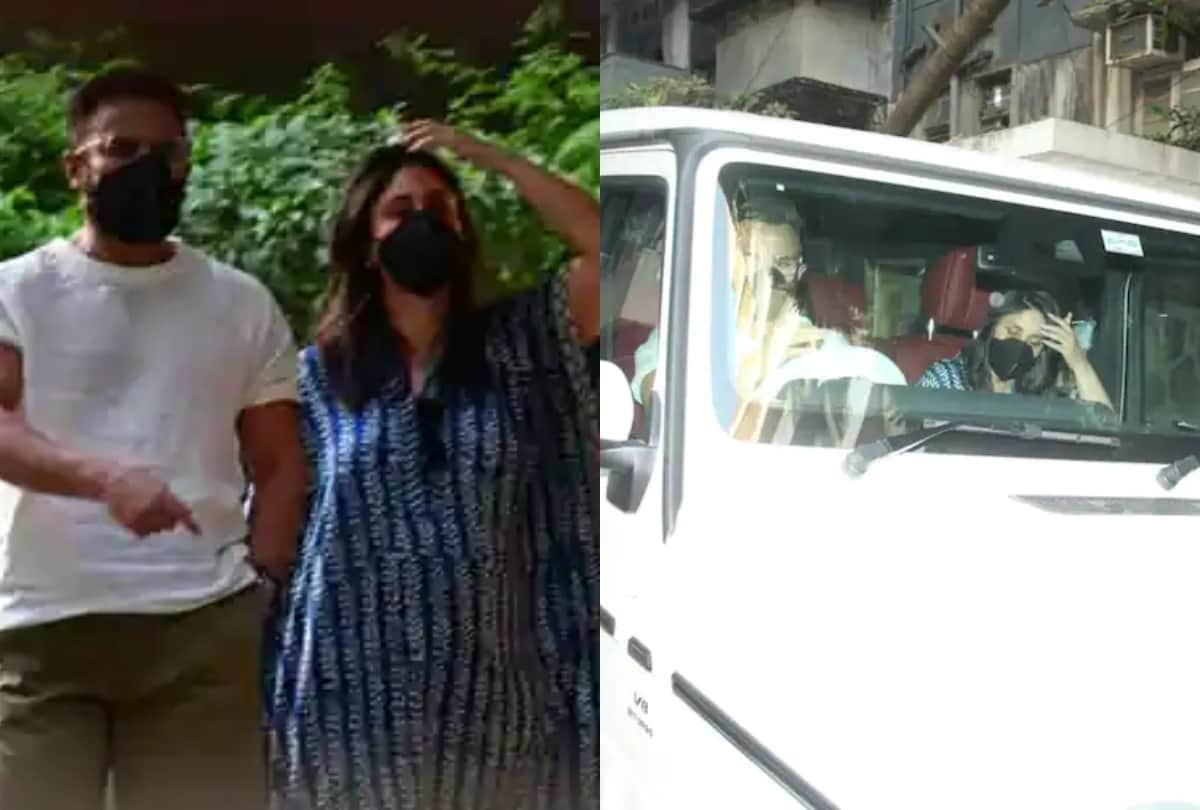 Kareena kapoor and saif ali khan test drive a new suv see pics