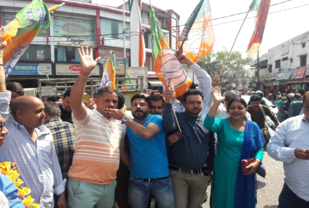 Uttarakhand New CM Tirath Singh Rawat News: Celebration in Tirath Singh Rawat Village photos