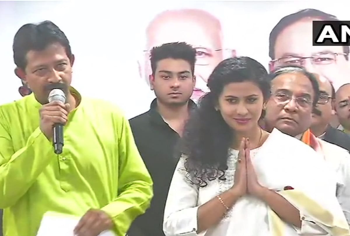 Kolkata: Bengali actress Rajshree Rajbanshi and actor Bonny Sengupta join Bharatiya Janata Party