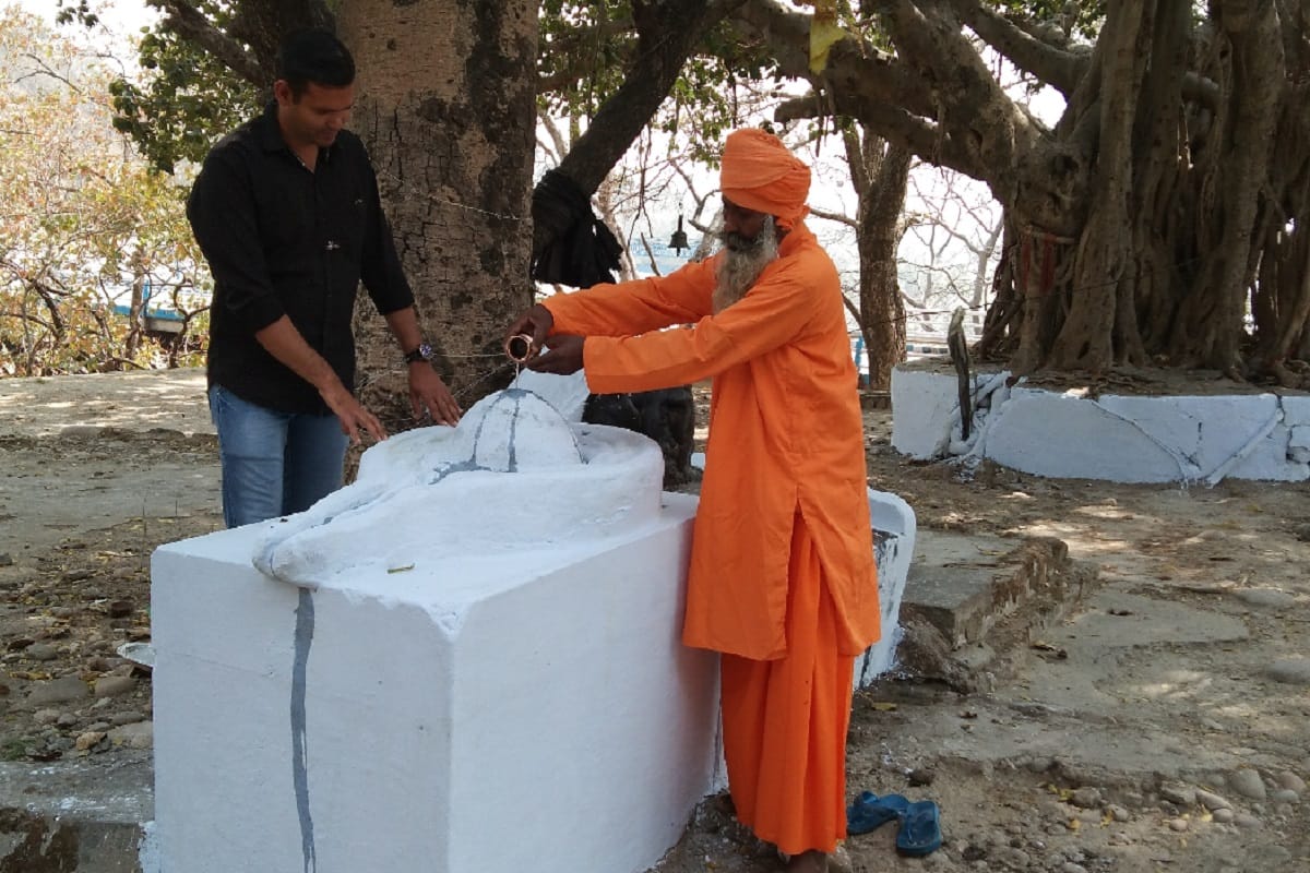 A famous shiv temple is in near ramganga river bijnor of Uttar Pradesh