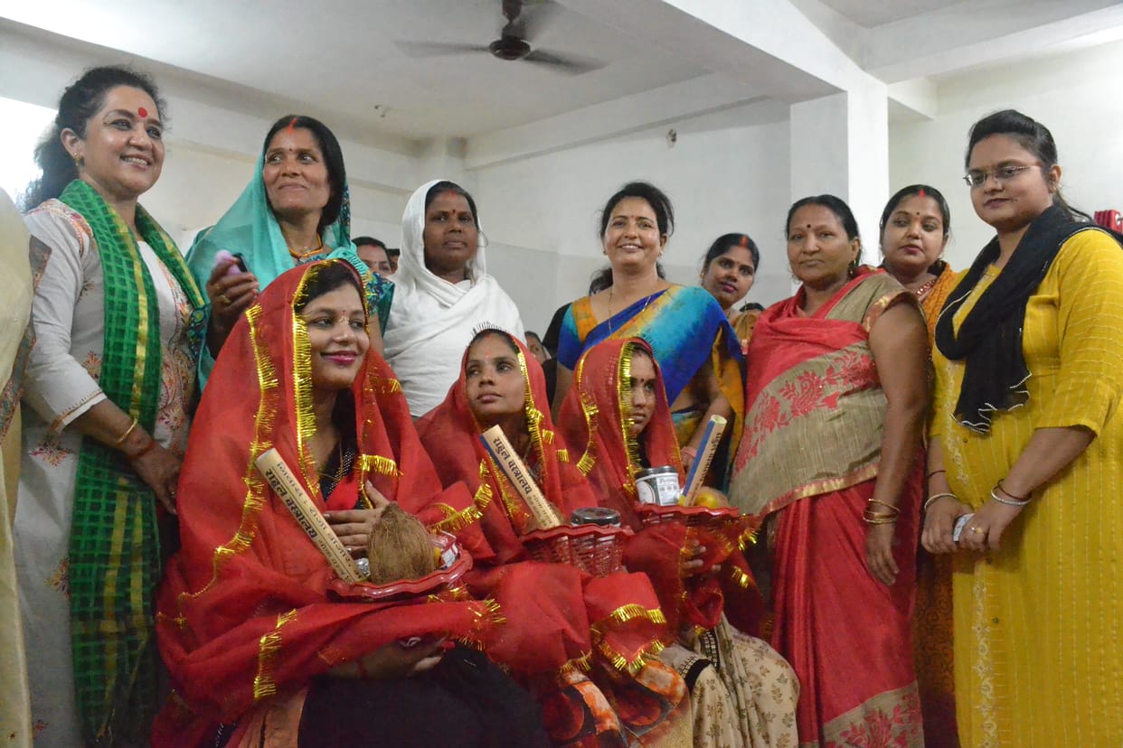 India Development Council adopts 174 women in Mau