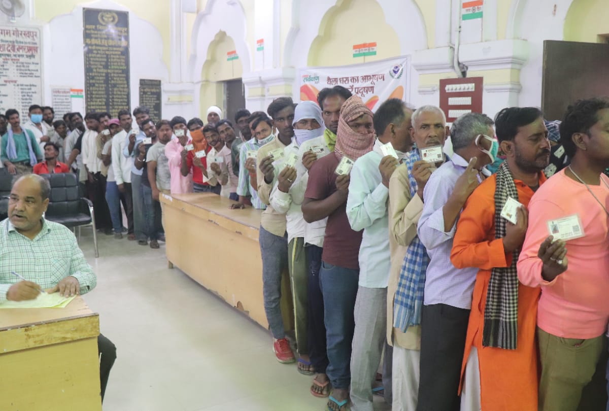1263 people got corona vaccine in Gorakhpur