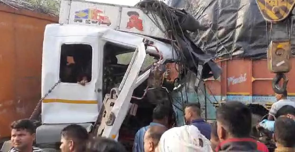Trailer struck in truck from behind, one driver injured