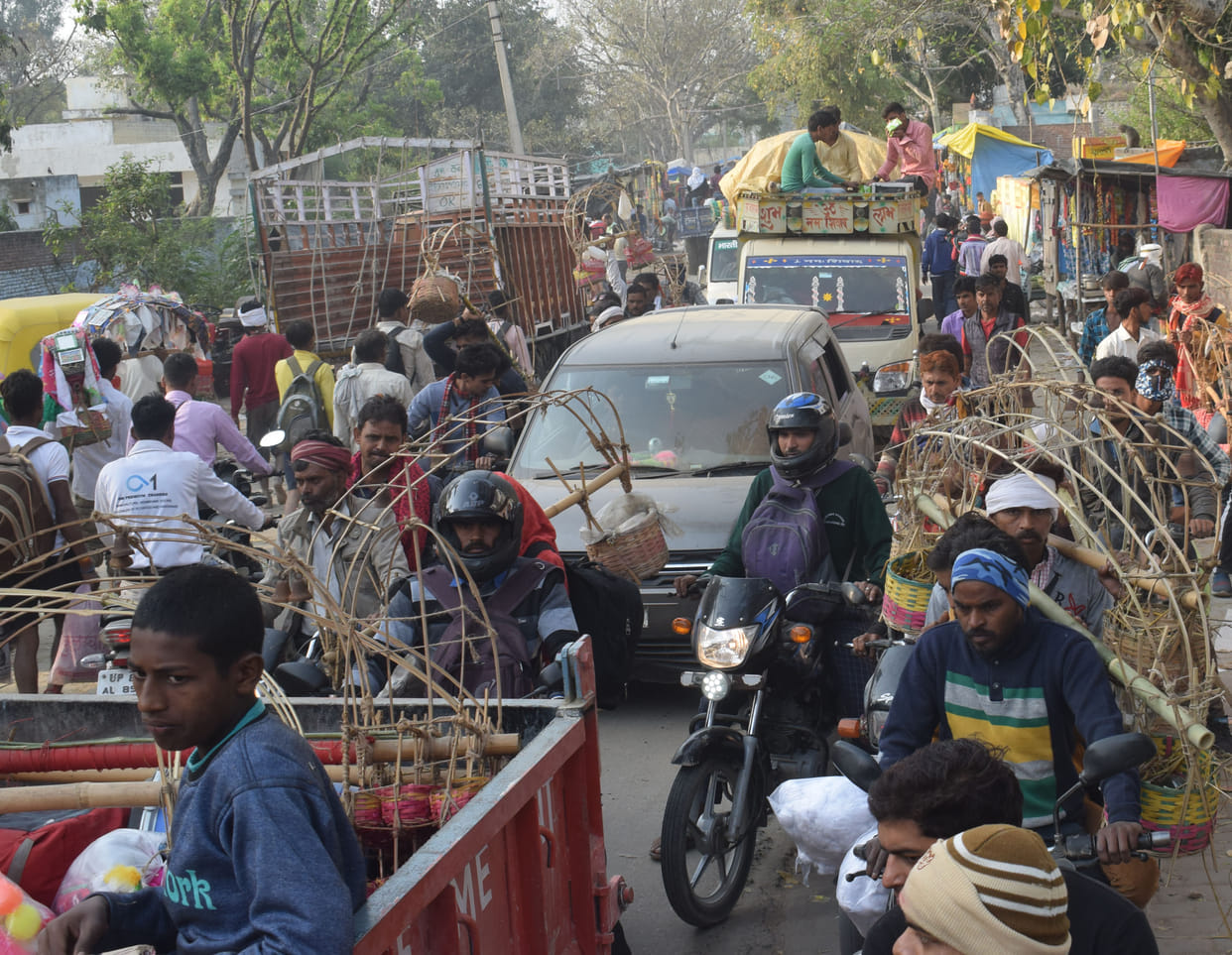 cultural,trafic jam,Maha shivratri