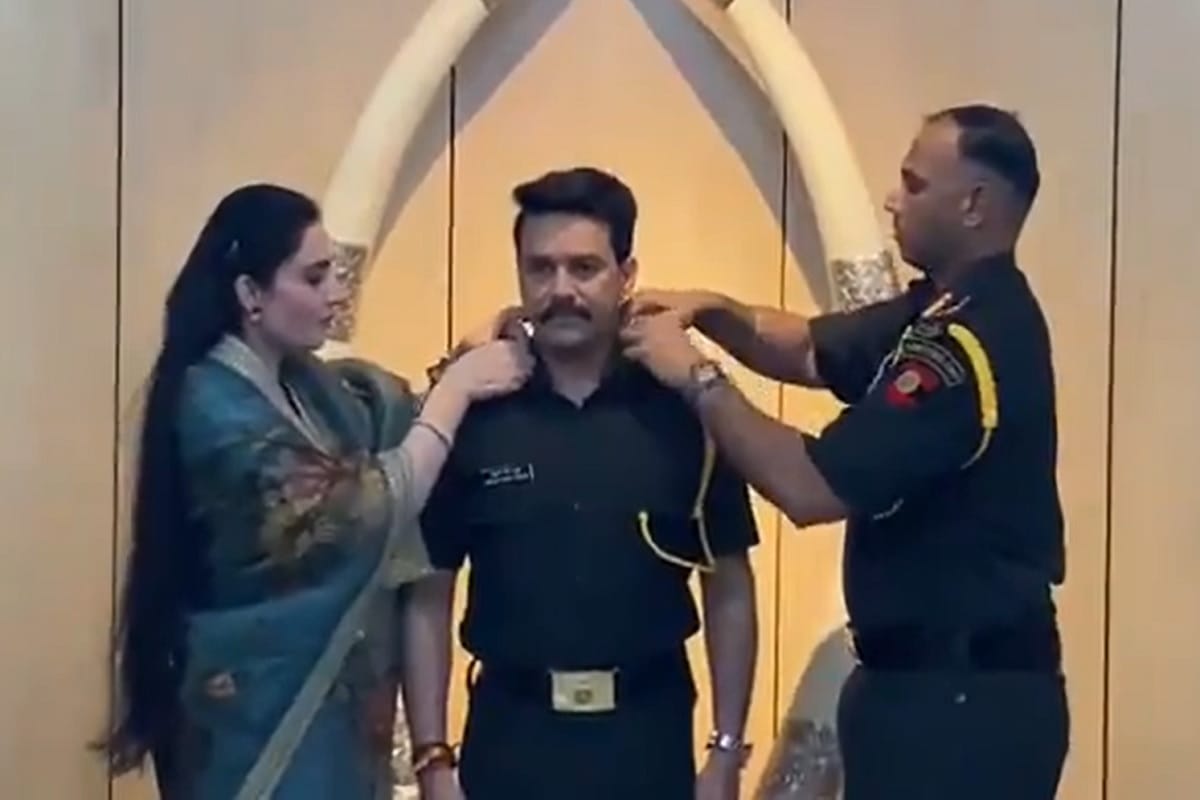 MoS Finance and Corporate Affairs Anurag Thakur becomes Captain in the Territorial Army as a regular commissioned officer