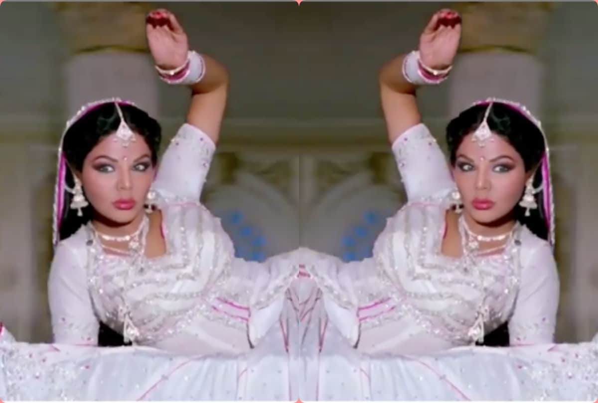 rakhi sawant shared her dance video of sridevi nagin song on instagram