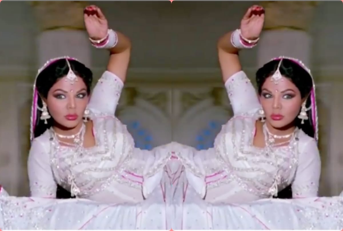 rakhi sawant shared her dance video of sridevi nagin song on instagram