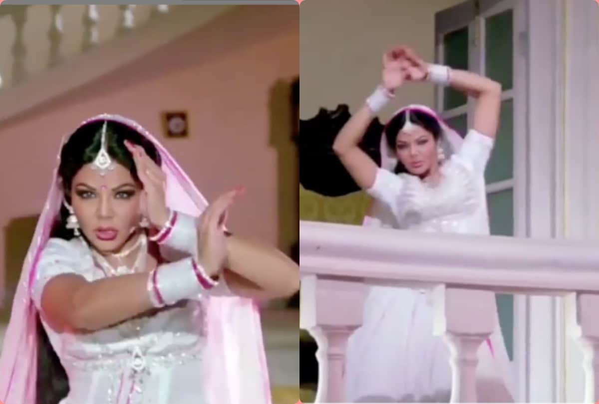 rakhi sawant shared her dance video of sridevi nagin song on instagram