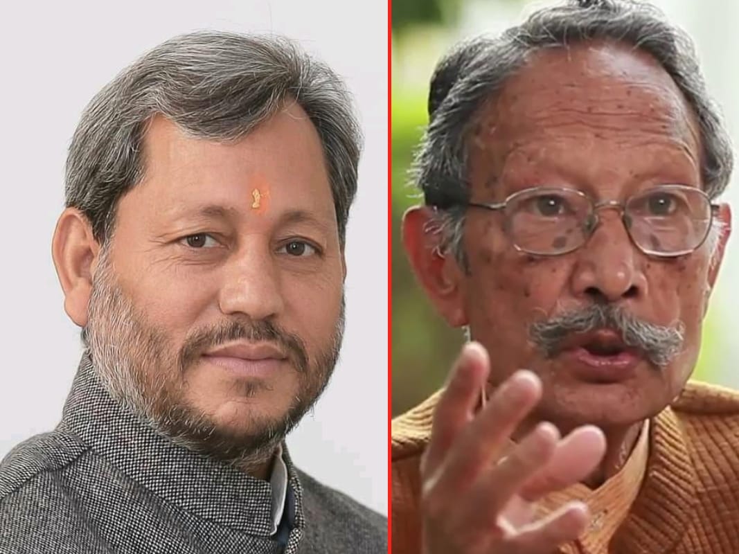 uttarakhand new cm tirath singh rawat : Tirath Singh Rawat and his political guru bc khanduri interesting story