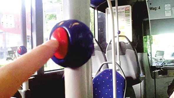 Panic button wil install in taxi and school vecheile