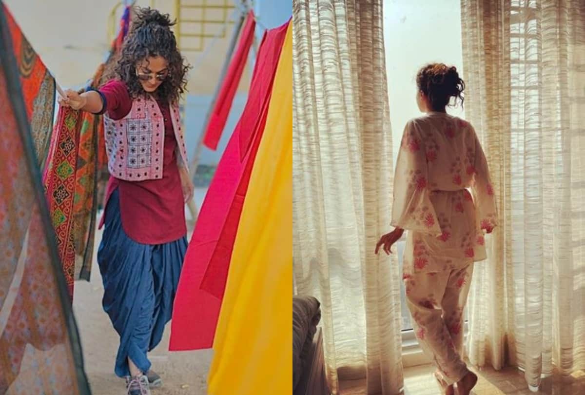 Taapsee Pannu is excited to move her in new home share photo on Instagram