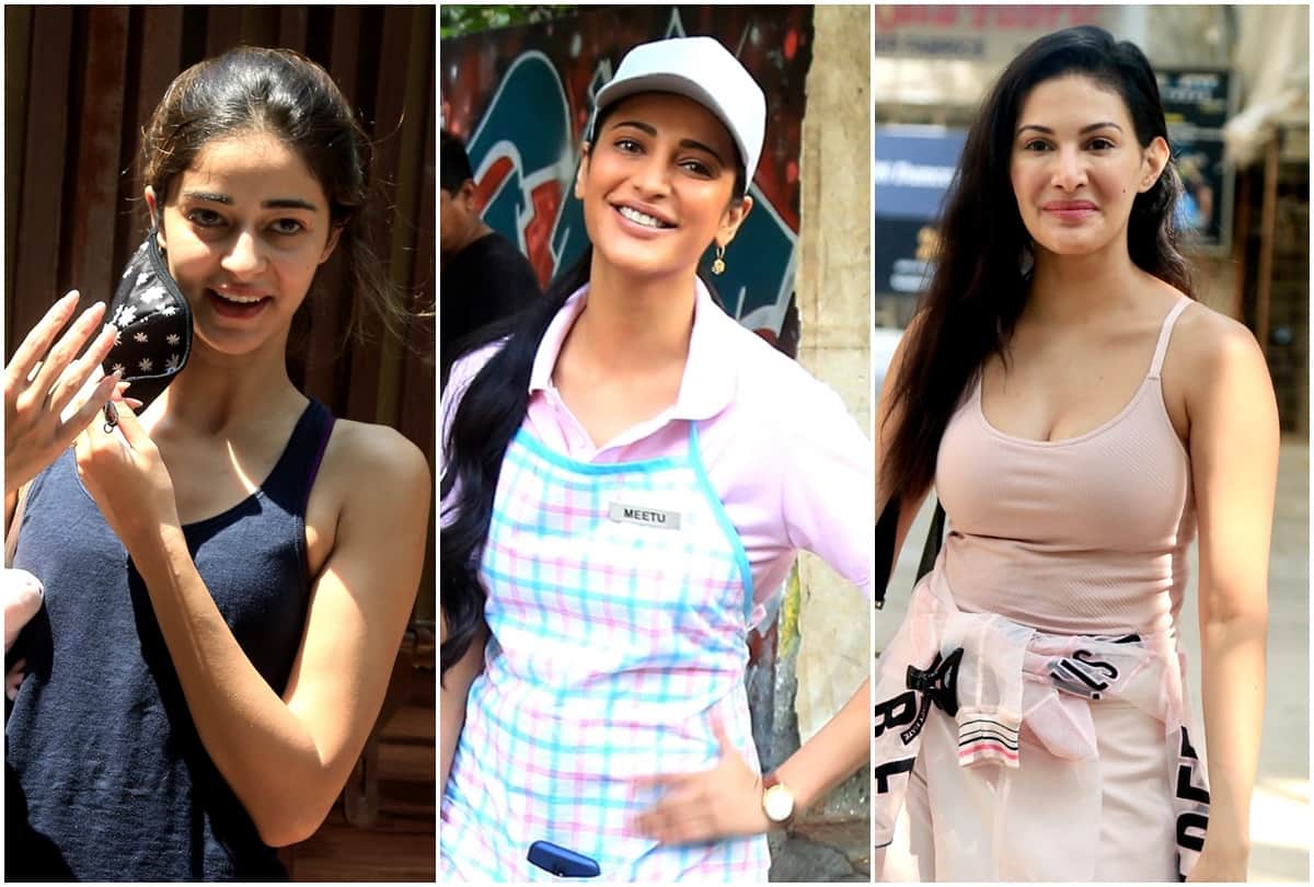ananya pandey rakul preet singh shruti haasan Spotted at bandra See Pictures