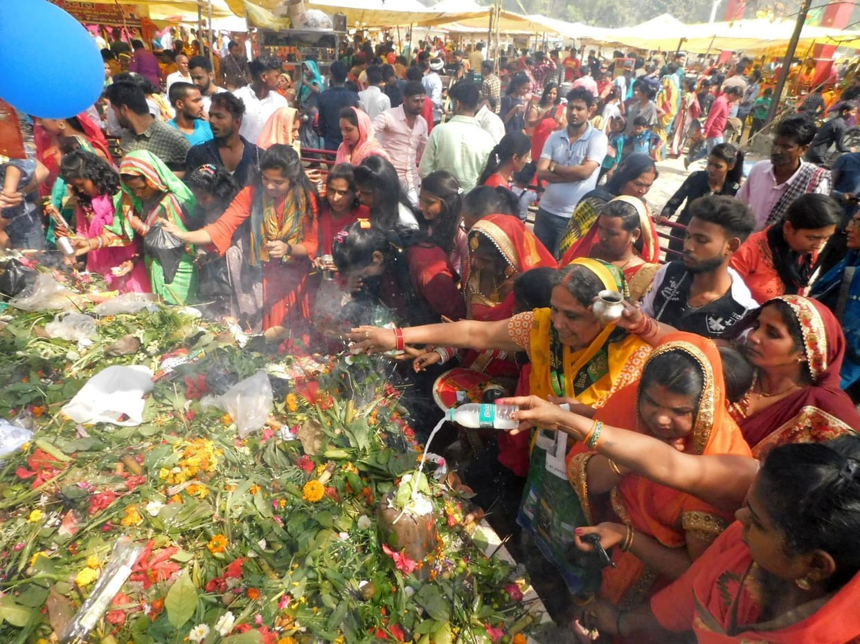 Devotees gathered in Shivalayas to celebrate Bhole Baba