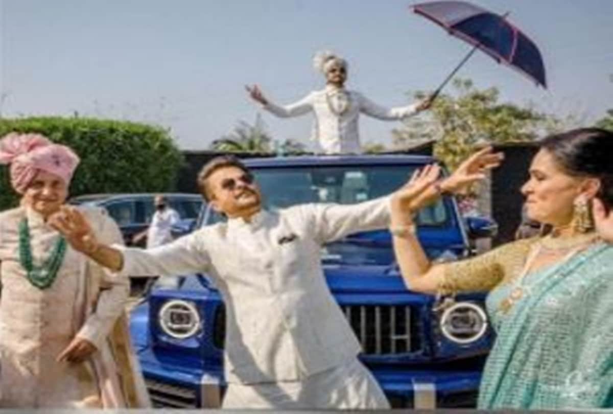 Shraddha kapoor anil kapoor and padmini kolhapure photos viral from priyank Sharma shaza morani marriage