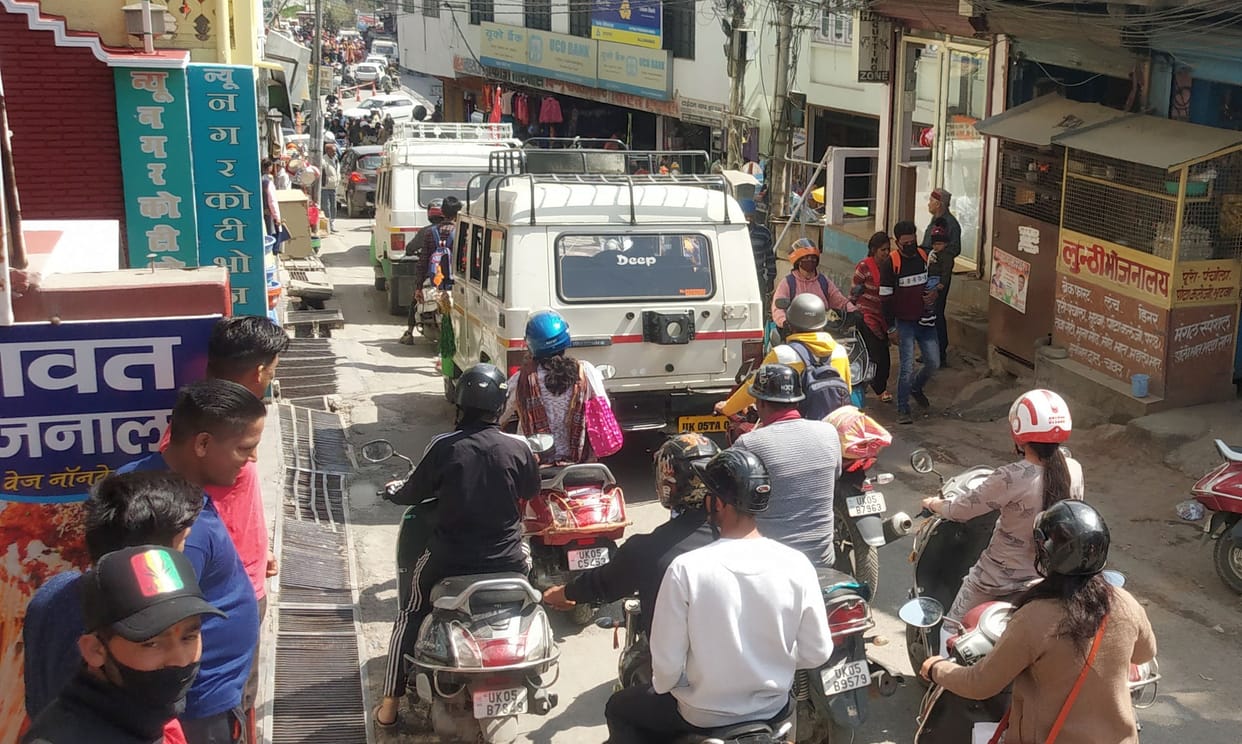Traffic system derailed in Pithoragarh