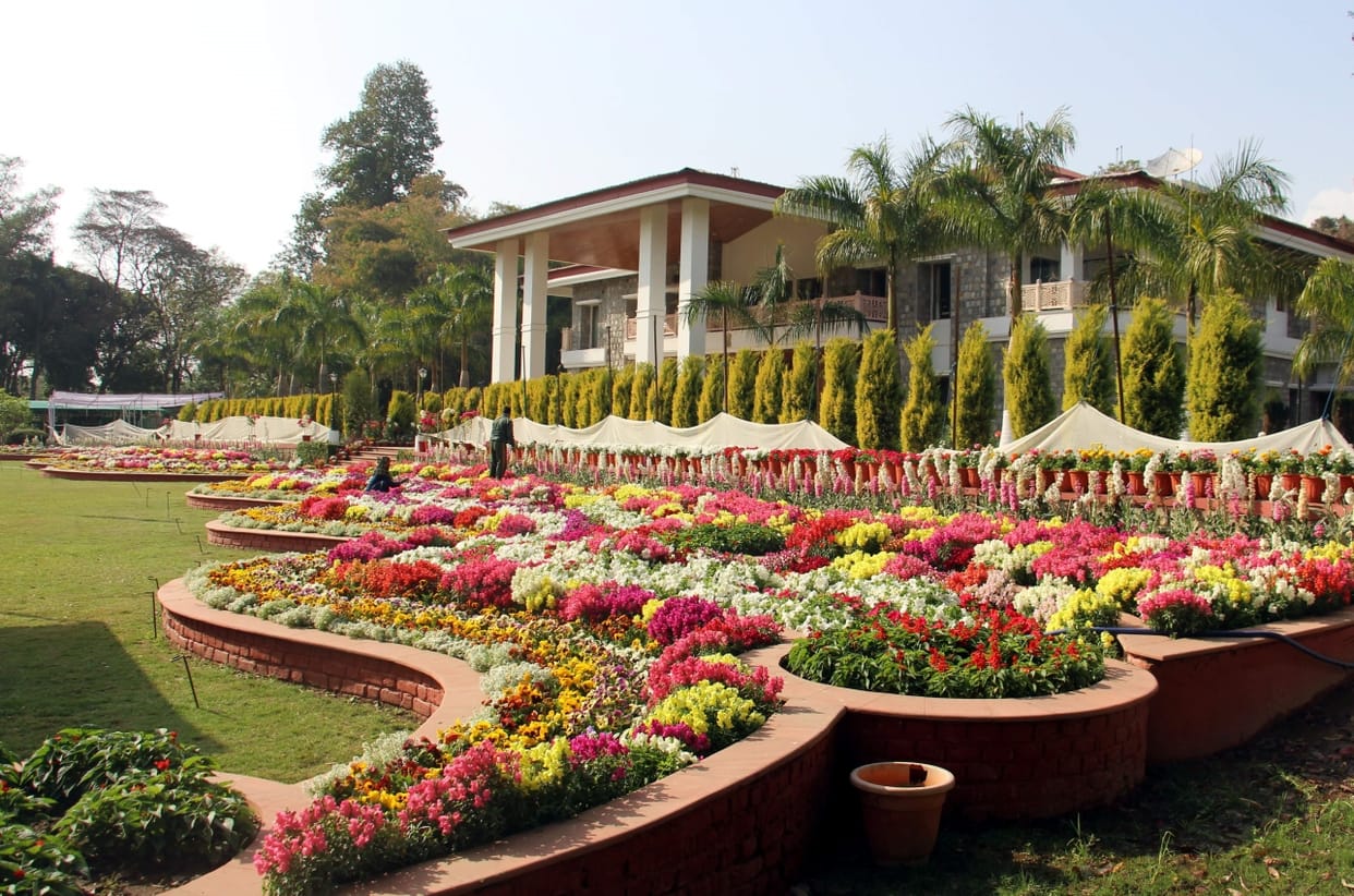 dehradun news: basantotsav flower exhibition 2021 in uttarakhand raj bhavan from 13 march