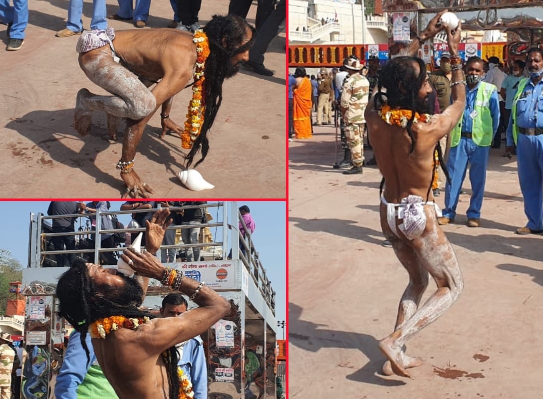 haridwar maha kumbh 2021 first shahi snan on mahashivratri news: shahi snan devotional photos