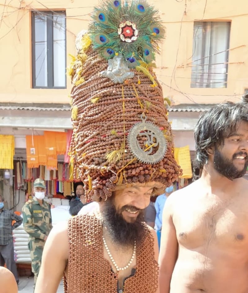 haridwar maha kumbh 2021 first shahi snan on mahashivratri news: shahi snan devotional photos