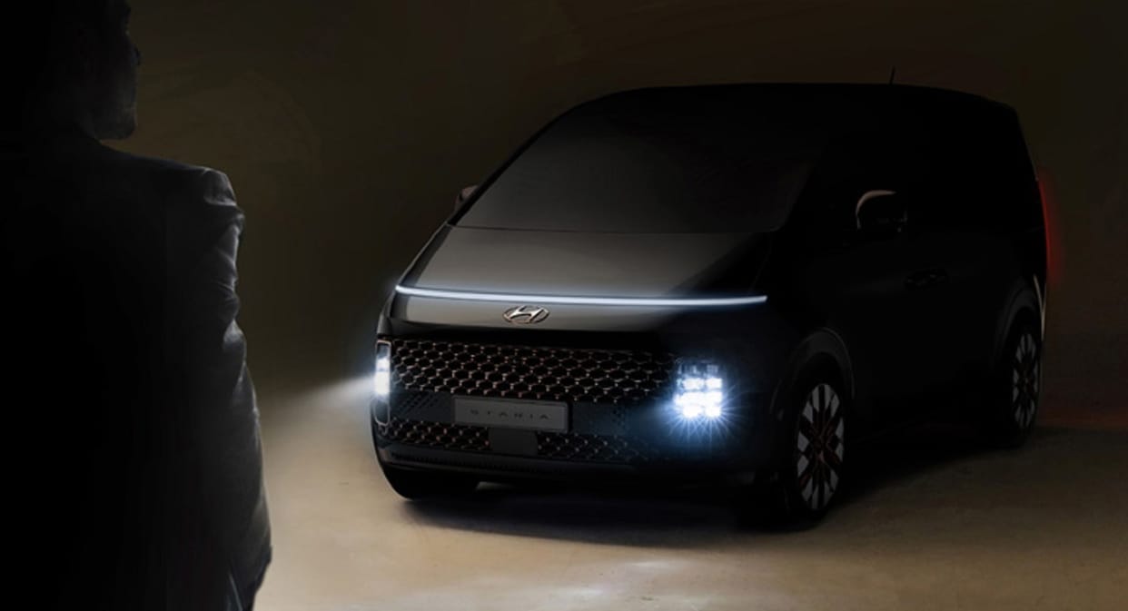 hyundai reveals teaser of staria 7 seater hyundai staria launch date in india hyundai staria in india