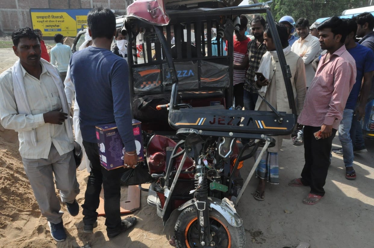 Scarpies collide in Eriksha, five injured