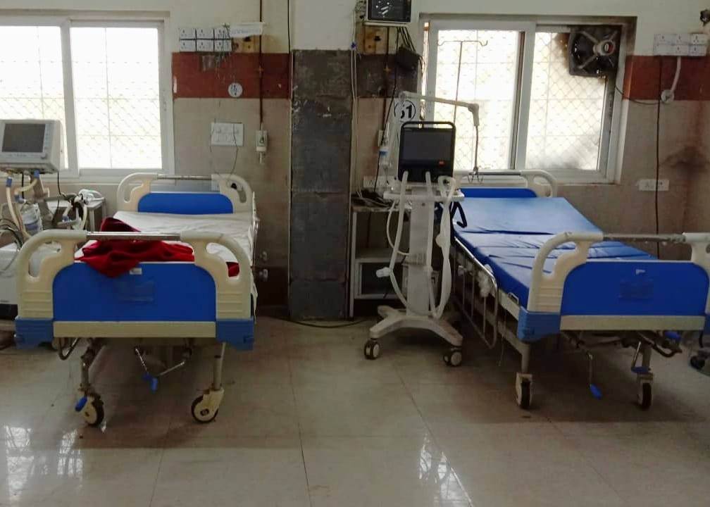Three crore rupees machines were burnt in Kovid Hospital