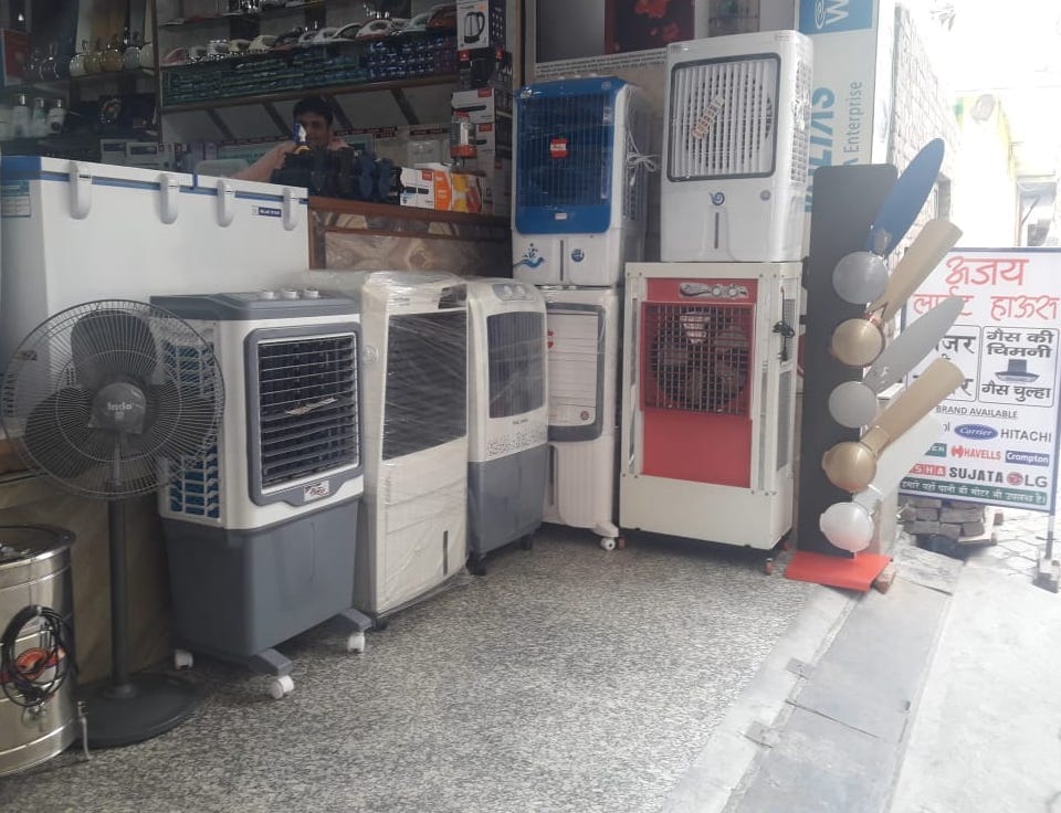 Cooler, fan market ready for summer