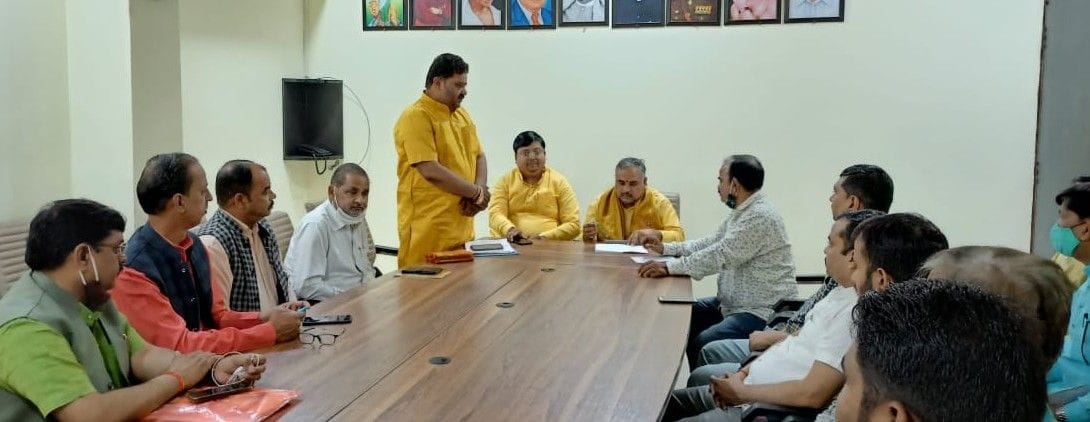 Hathras: BJP will discuss tea on the mantra of booth won election
