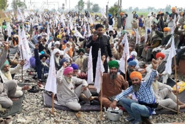 Kisan mazdoor sangharsh committee withdraw protest from rail track in Punjab