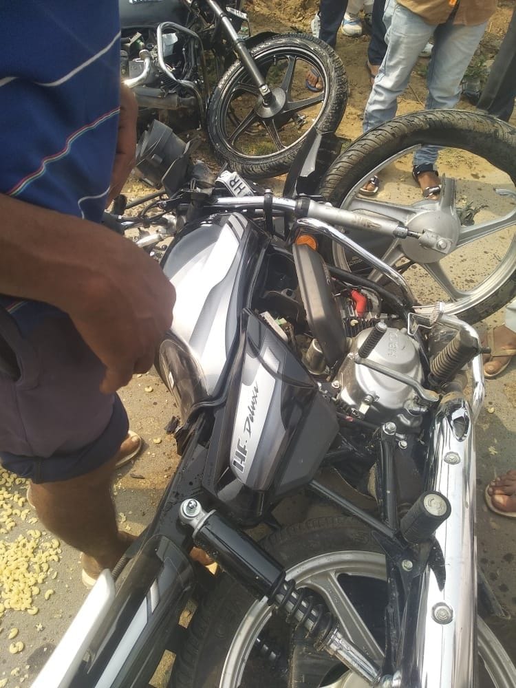 IN a road accident, one died and second is injured