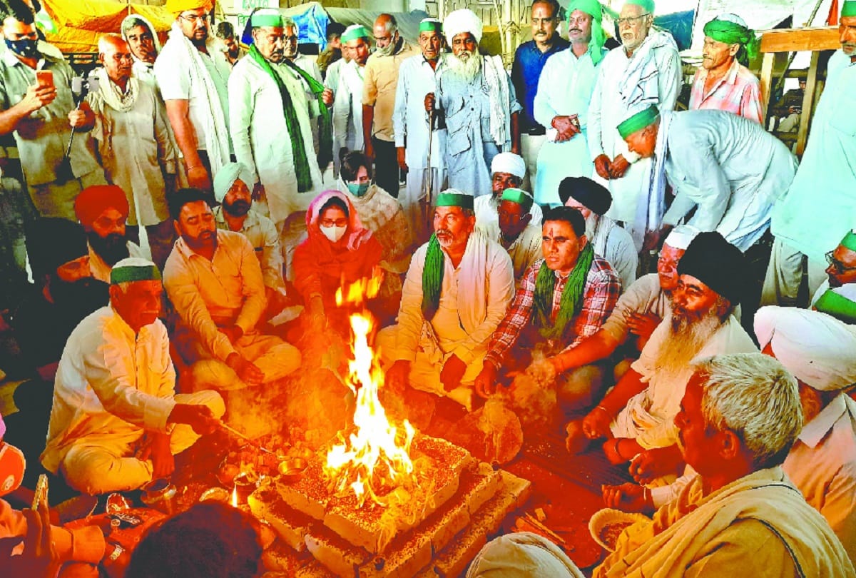 Delhi News :  Farmers engaged in the strategy of giving edge to movement