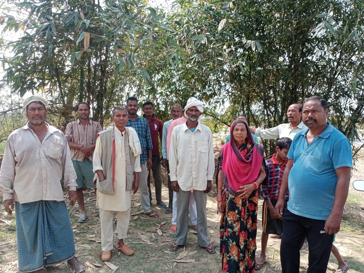 Villagers Protested Against Mining