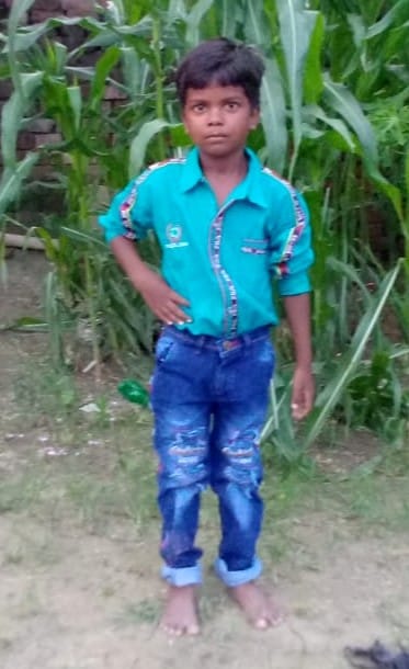 Child dies by drowning in a pit filled with water