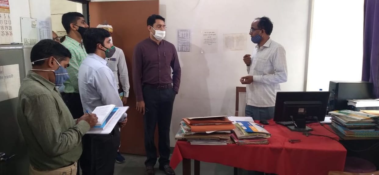 Get the premises cleaned and get the toilets built