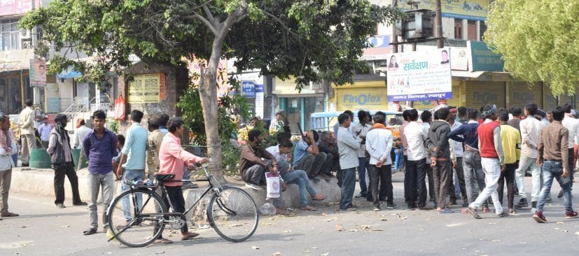 Labour Chauk a Mess in Rudrapur