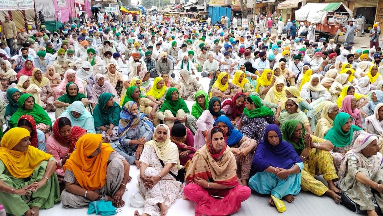 farmers protest, preparation, villege