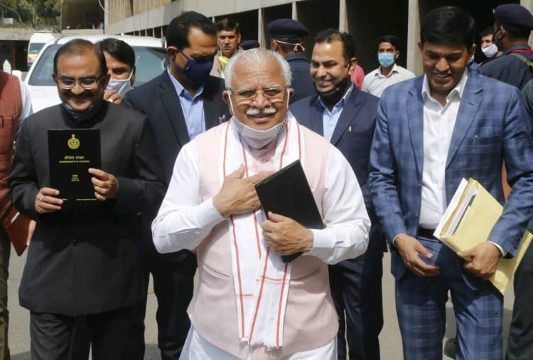 Budget 2021 in Haryana News : Manohar lal announced many schemes for Farmers 