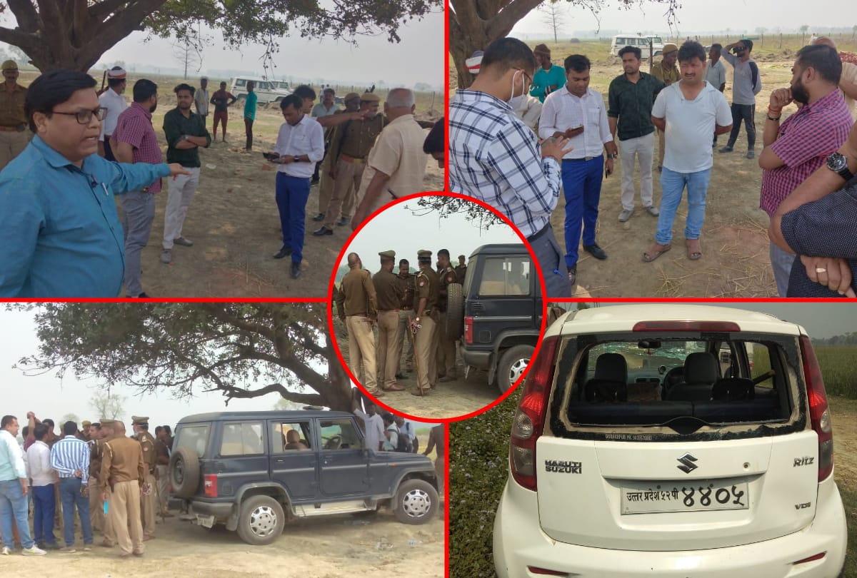 Conflict between administration and villagers reached to build tank in Deoria