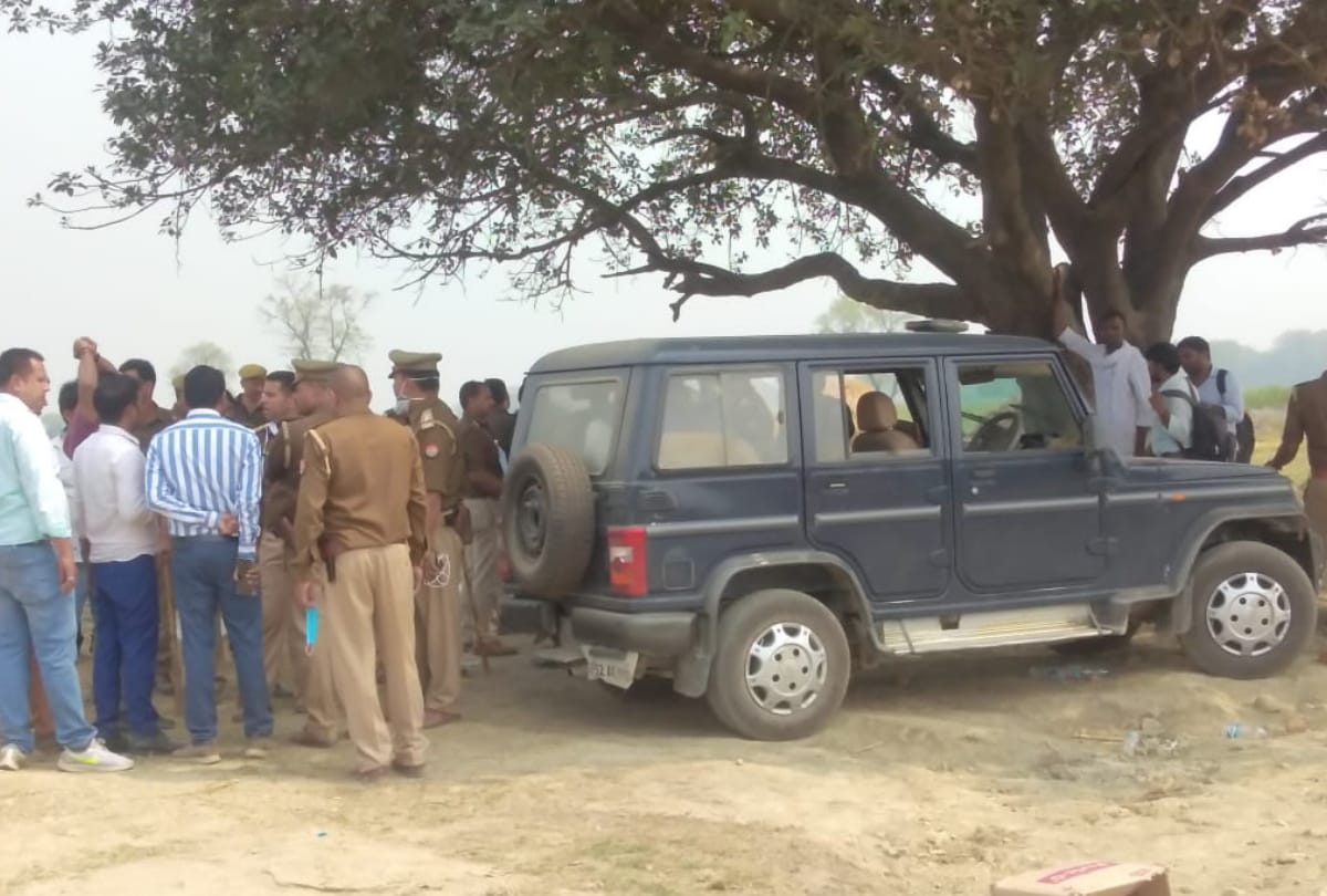 Conflict between administration and villagers reached to build tank in Deoria