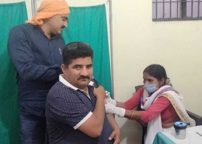 Enthusiasm to get vaccinated, queues started at center