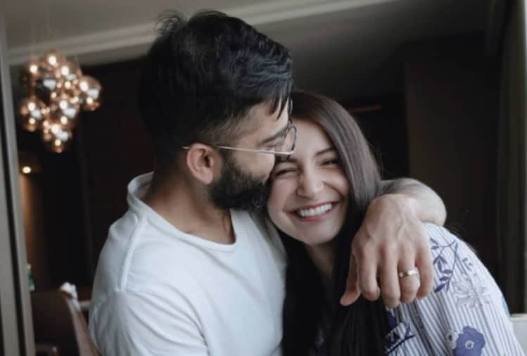 Virat Kohli share photo with Anushka Sharma on completing two months of parenthood