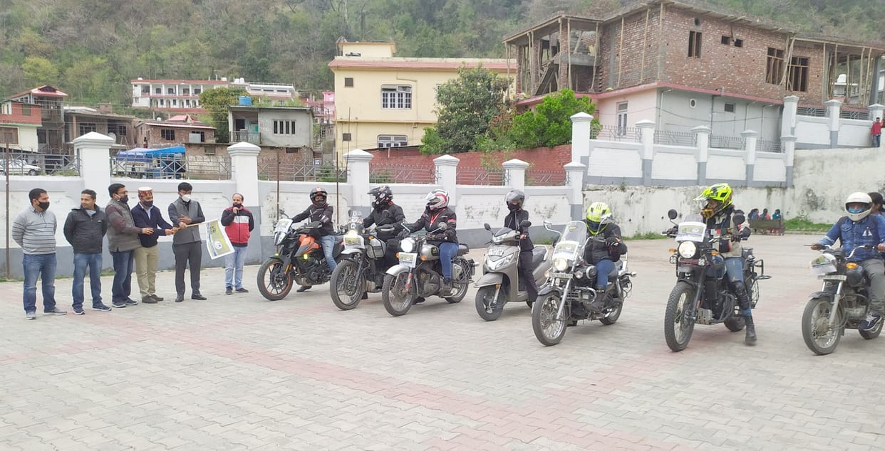 bike rally in Chamba