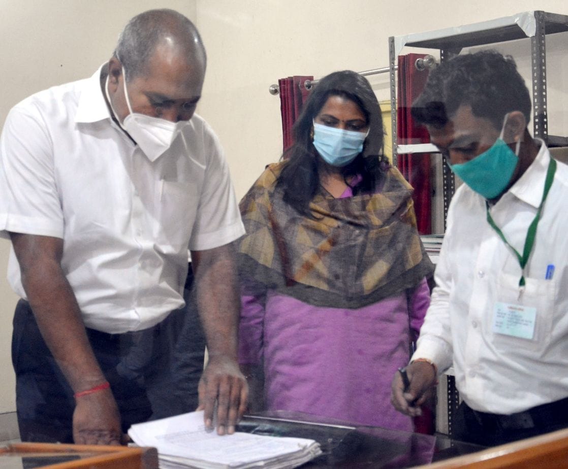 Commissioner inspected the collectorate