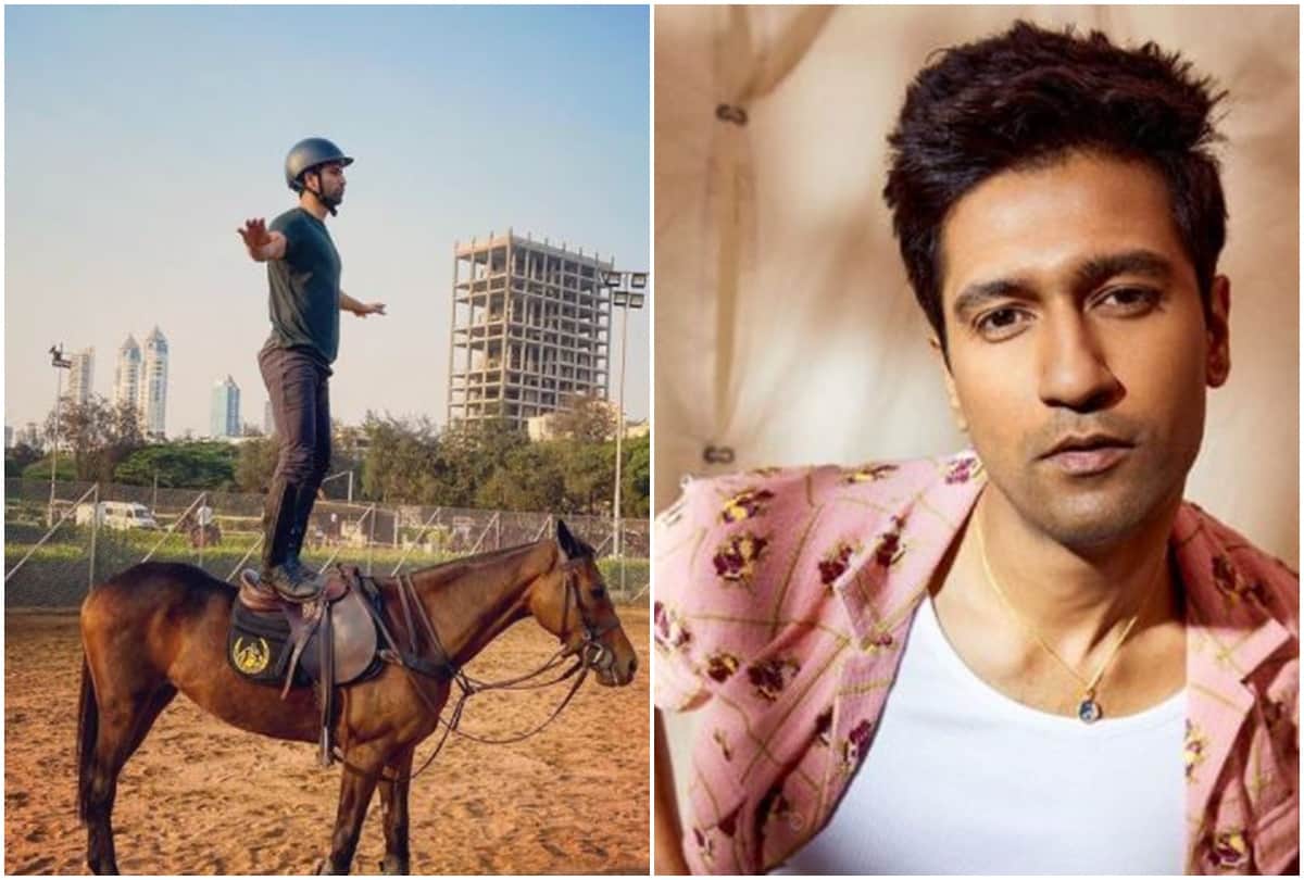 Vicky Kaushal got trolled after sharing photo standing on atop horse users said think about animals too