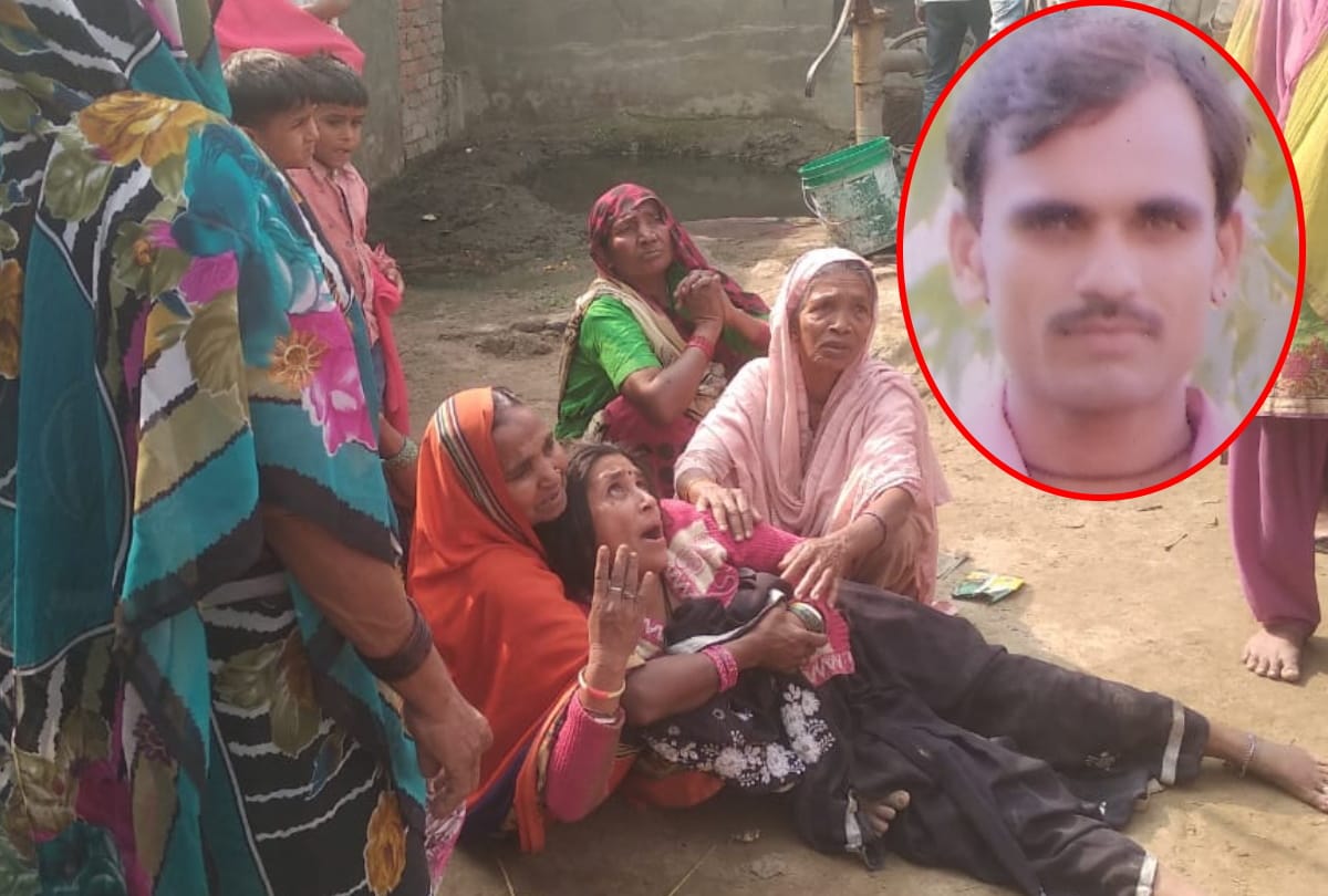 man killed in road accident at sant kabir nagar UP